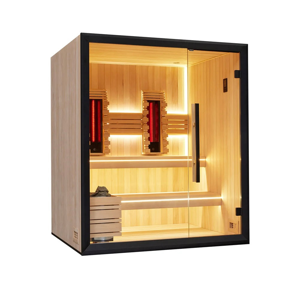 Lucent Nova 4 Person Hybrid Sauna