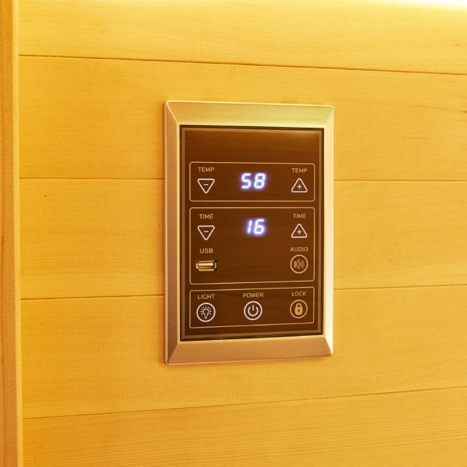 Lucent Pulse 1 Person Full Spectrum Infrared Sauna