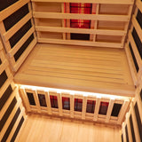 Lucent Pulse 1 Person Full Spectrum Infrared Sauna